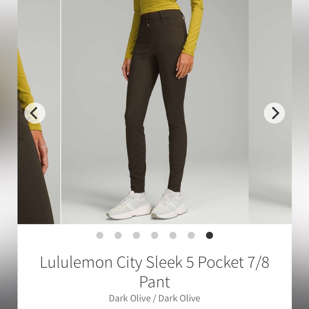 Lululemon City Sleek Slim Fit 5-pocket pant
